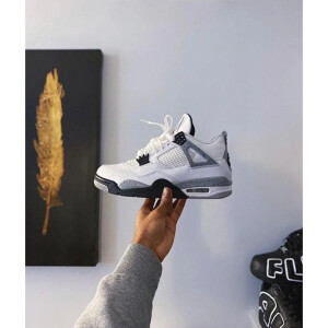 Premium Air Jordan Retro 4 White Cement Shoes For Men (FST1170)