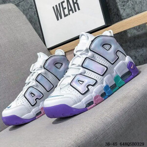 Premium Nike Air Uptempo Multi Color Shoes For Men (FST1174)