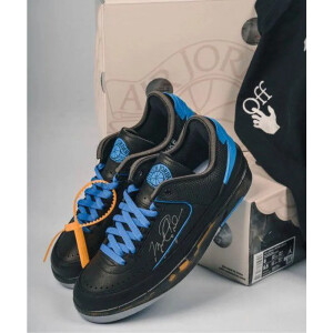 Premium Air Jordan Retro 2 Low Sp Off White Black Shoes For Men (FST1196)