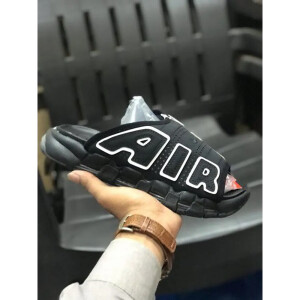 Premium Nike Air Uptempo Slide Black For Men (FST1181)
