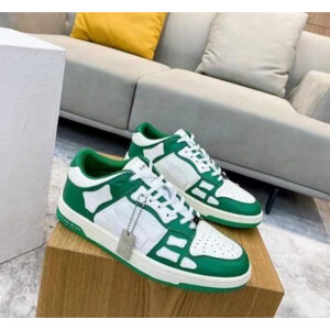 Premium Amiri Skel Low Top Green White Shoes For Men (FST1214)