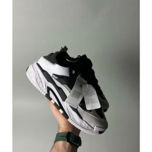 Stylish Adidas Niteball Low Top Black White Shoes For Men (SW6241)