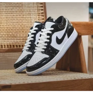 Trendy Nike Air Jordan 1 Low Concord Glossy Shoes For Men (SW6258)