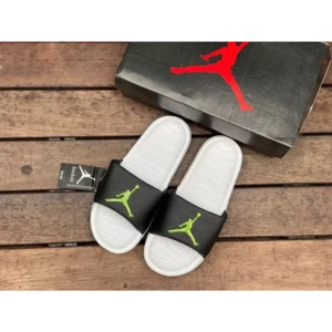 Classy Air Jordan Break Slides White Volt For Men (BH1016)