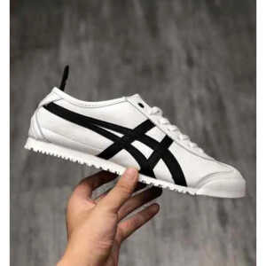 Premium Onitsuka Tiger Mexico 66 Black White Shoes For Men (BME71)