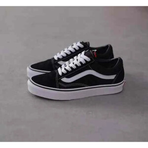 Premium Vans Old Skool Black White Shoes For Men (BME76)