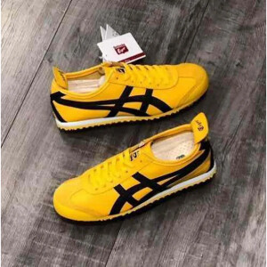 Premium Onitsuka Tiger Mexico 66 Yellow Shoes For Men (BME68)