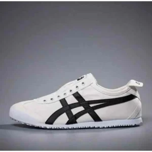 Premium Onitsuka Tiger Slip On Black White Shoes For Men (BME107)