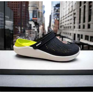 Premium Crocs Lite Ride Black Neon For Men (BME144)