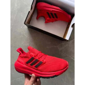 Stylish Adidas Ultraboost Light Red Black Shoes For Men (BME208)