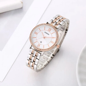 Fossil Watch Jacqueline Two-Tone-White For Women (SW112)