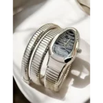Bvlgari Watch Snake Darcy Diamond Silver For Women (CS138)