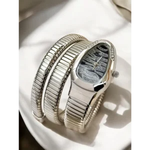 Bvlgari Watch Snake Darcy Diamond Silver For Women (CS138)
