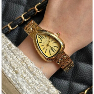 Bvlgari Watch Serpenti Seduttori Full Gold For Women (SW199)