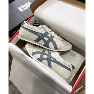 Onitsuka Tiger Mexico 66 Grey Beige Shoes For Men (HS86)
