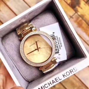 Michael Kors Watch Parker Pave Gold For Women (CSO1101)
