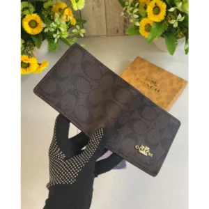 Coach Wallet with OG Box, Card & All Accessories For Men (SW2302)