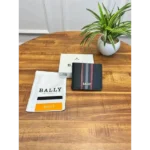Bally Leather Wallet With Og box Cards Dust bag Tags For Men (SUP404)