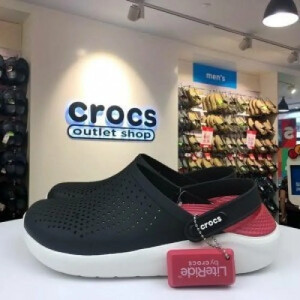 Crocs LiteRide Black Red For Men (HS153)