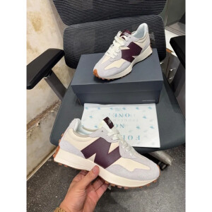 New Balance 327 Burgundy Shoes For Men (HS98)