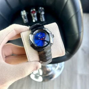 Oakley Watch Black Blue For Men (SG596)