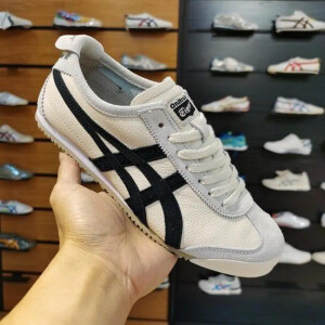 Onitsuka Tiger Mexico 66 Black White Shoes For Men (HS67)