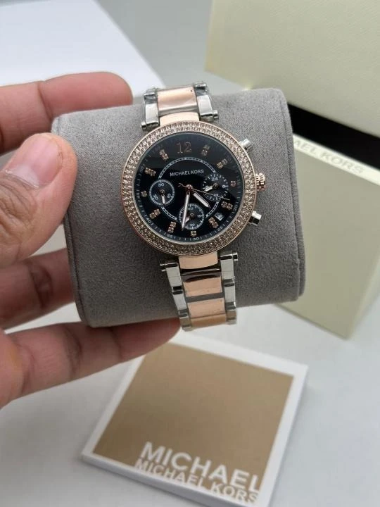 Michael Kors Watch Charley pave Copper For Women (SW169)