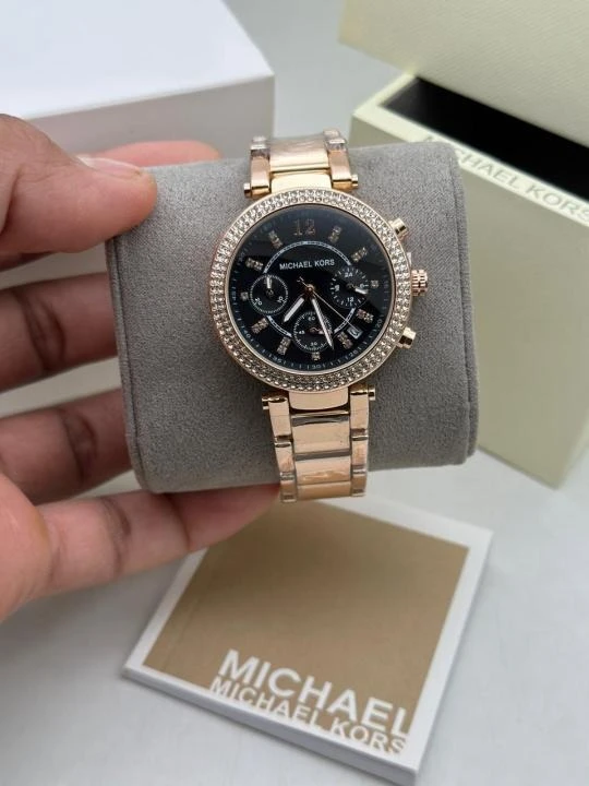 Michael Kors Watch Charley pave Gold For Women (SW170)