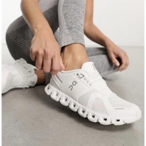 On Cloud 5 Full White Shoes For Men (HS36)