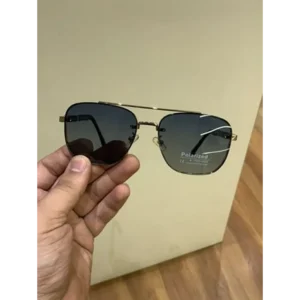 Maybach Sunglasses Silver Blue (ETS08)
