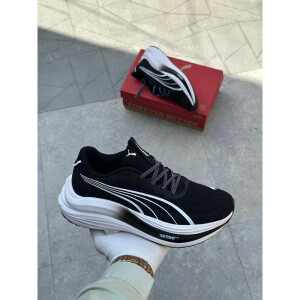 Puma Mag Max Nitro Black White Shoes For Men (BSF92)