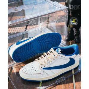 Travis Scott X Nike Air Jordan 1 Low Shoes For Men (BSF93)