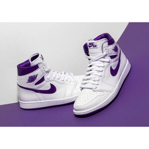 Air Jordan 1 High Purple Shoes For Men (BSF94)