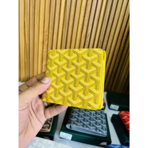 Goyard Wallet Yellow Premium Quality For Men (BOT201)