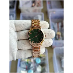 Gucci Watch Prime Copper-Green For Women (BOT498)