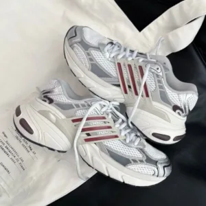 Adidas Originals Adistar XLG White Silver Red Men Shoes (FT739)