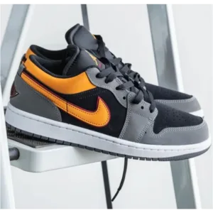 Jordan Retro 1 Low SE Vivid Orange Men Shoes (FT669)