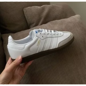 Adidas Samba Platinum White Men Shoes (FT489)