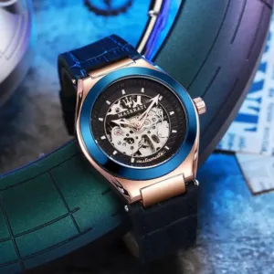 Maserati Watch Skeleton Automatic For Men J817