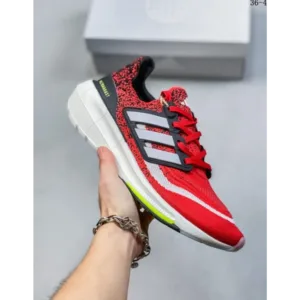 Adidas Ultraboost Light Red Black Men Shoes (FT708)