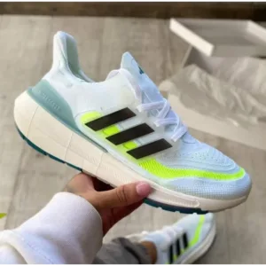 Adidas Ultraboost Blanca Azul Verde Men’s Shoes (FT388)