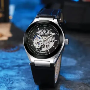 Maserati Watch Skeleton Automatic For Men J816