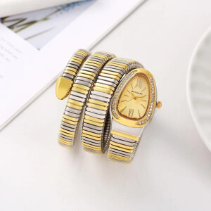 Bvlgari Watch Serpenti Snake Gold-Gold For Women (SL253)
