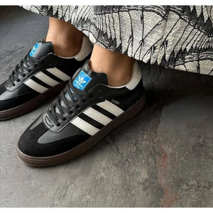 Adidas Samba All Black Shoes For Men (SL488)