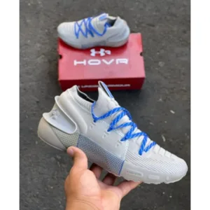Under Armour UA Hovr phantom Grey Blue Men Shoes (FT521)