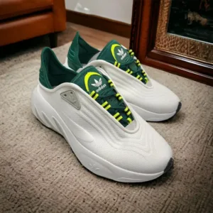 Adidas Adifoam White Green Men Shoes (FT723)