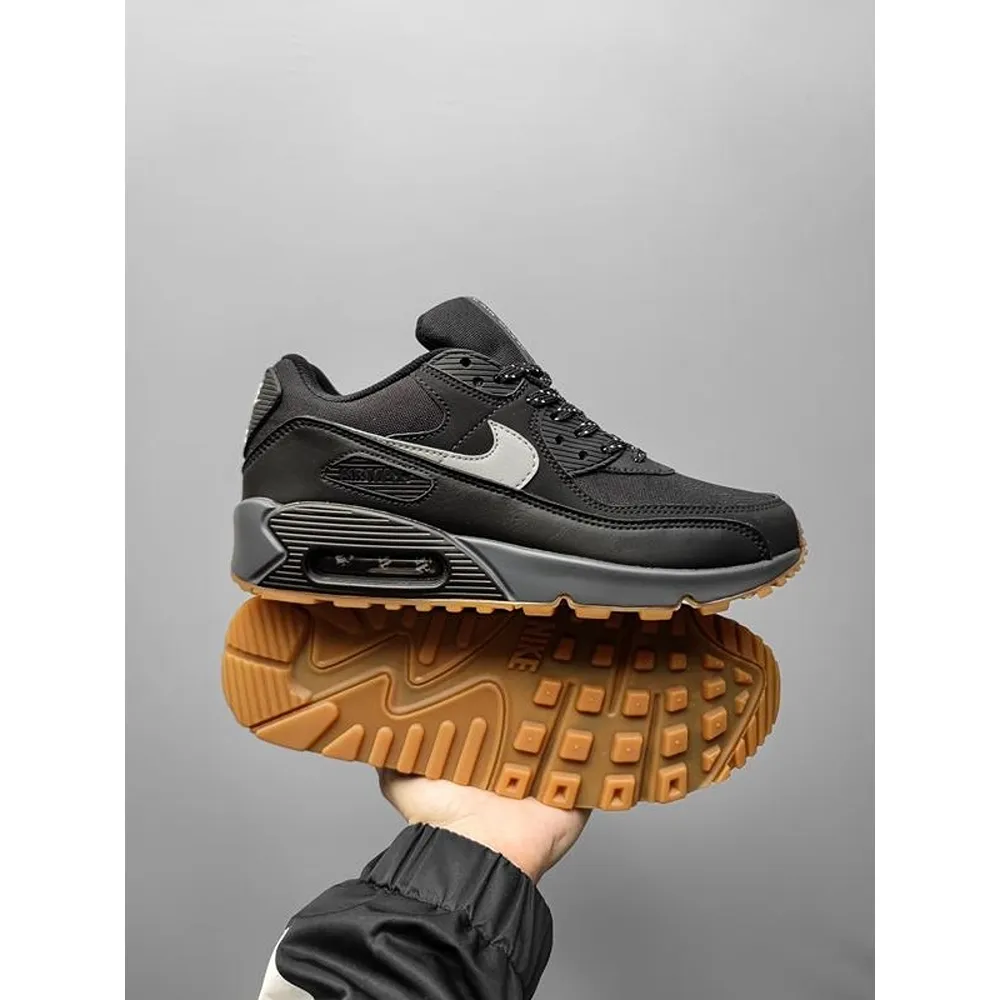 Nike Air Max 90 Black Gum Men Shoes (FT525)