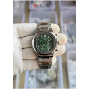 Patek Philippe Watch Nautilus Steel Sun Moon For Men (FT163)