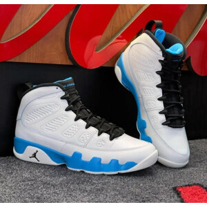 Air Jordan Retro 9 "Power Blue" For Men's Shoes (BSF129)
