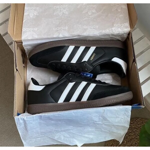 Adidas Samba Black White Shoes For Men (SF23)